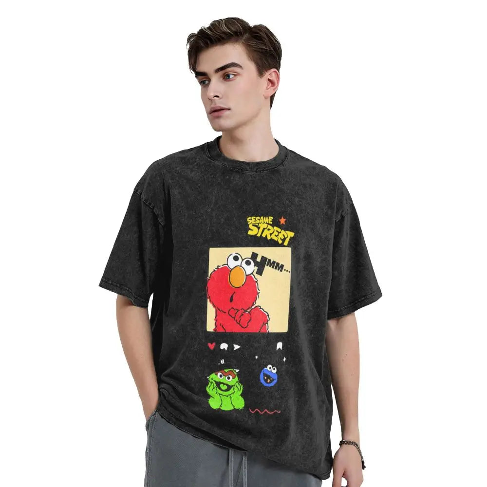 Oversized Sesame Gang Tee