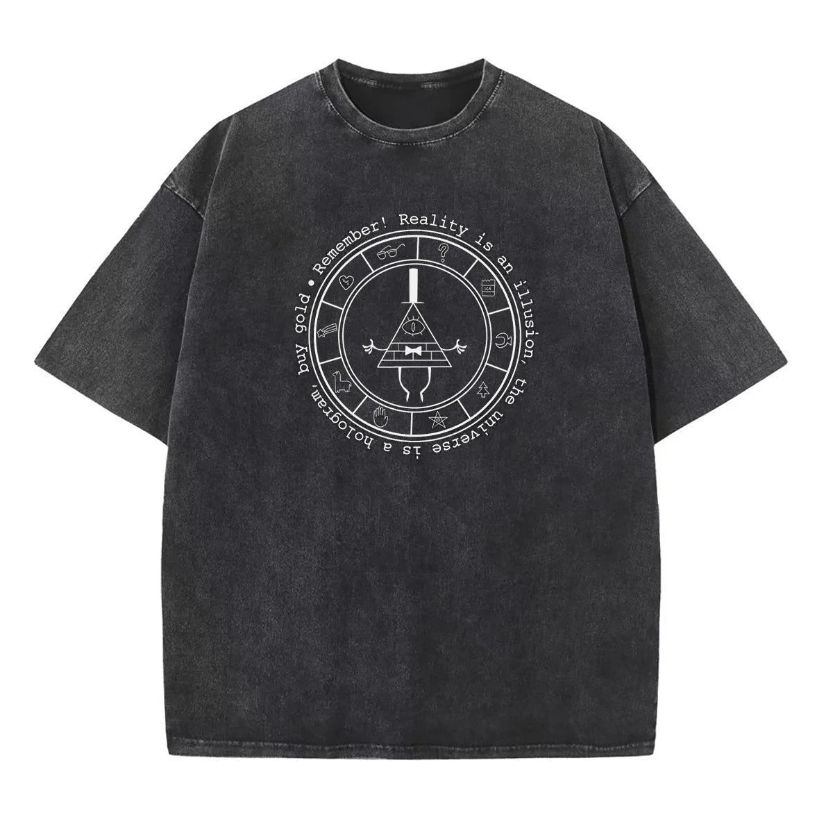 Oversized Bill Cipher Tee