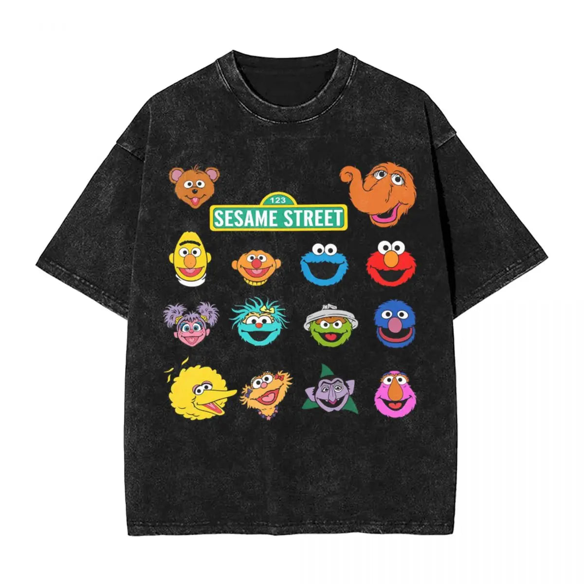 Oversized Sesame Gang Tee