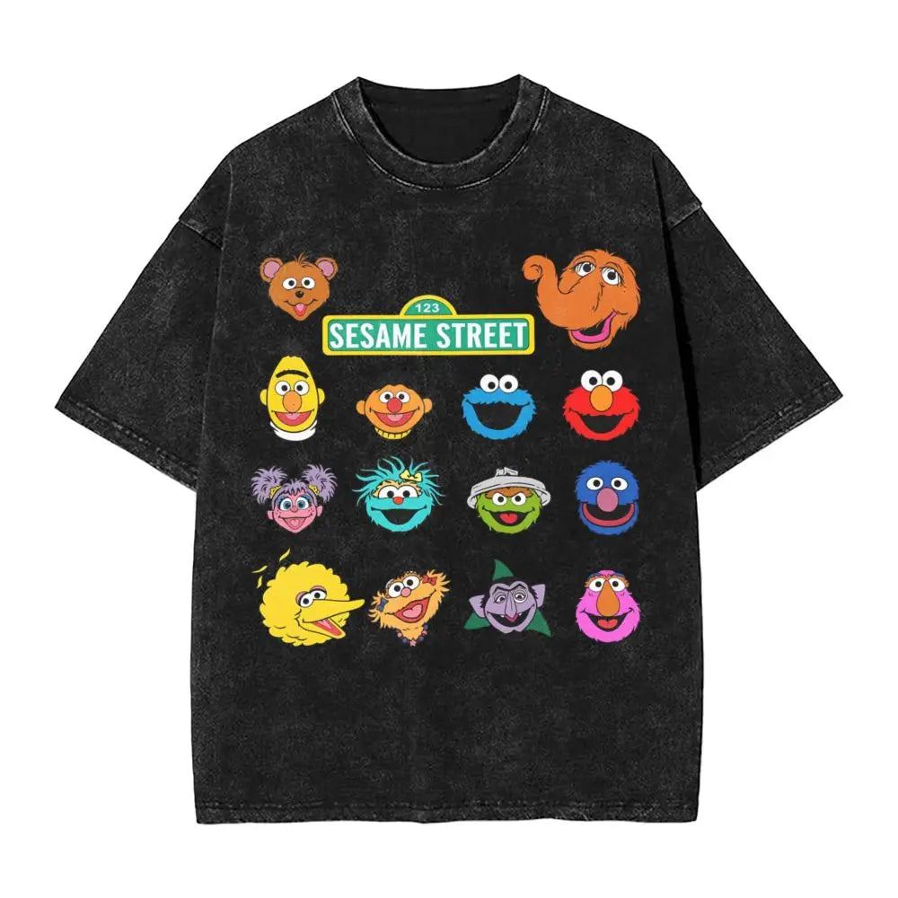 Oversized Sesame Gang Tee